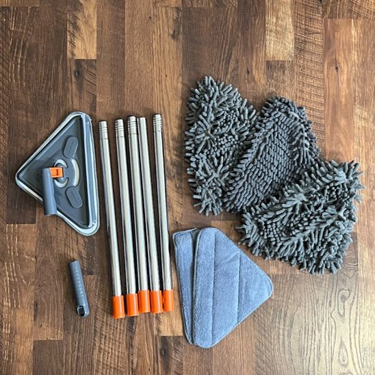 balai serpillière innovant triangulaire