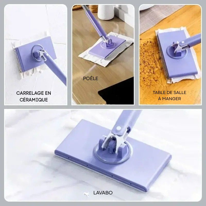 Balai à frange multi-surfaces