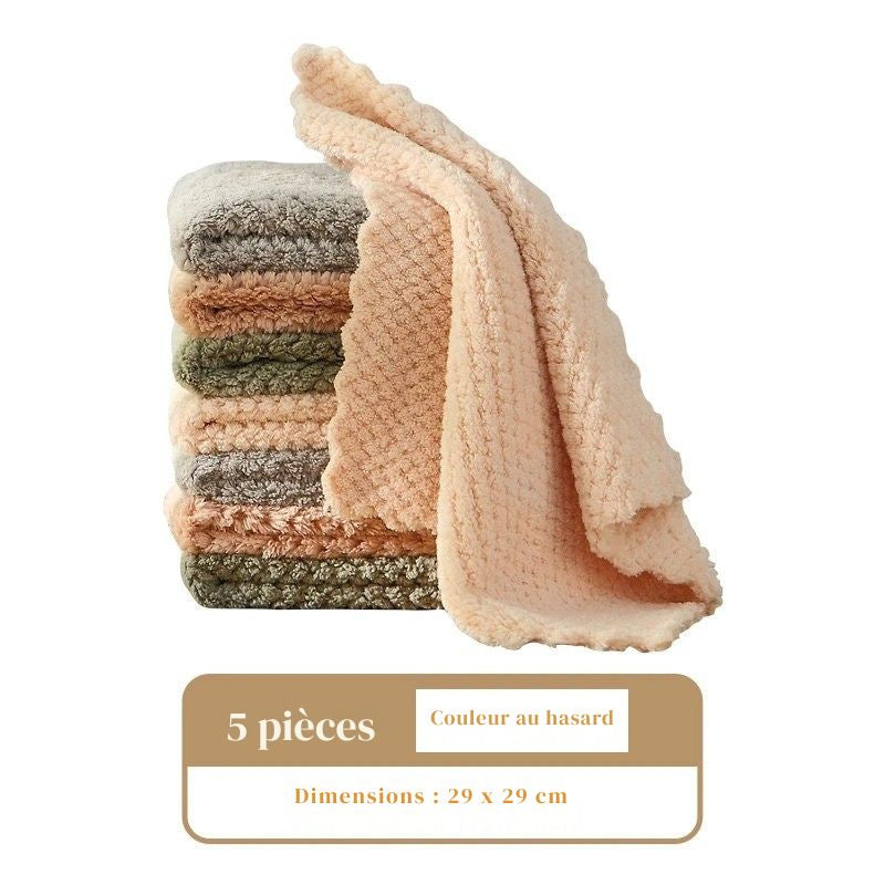 Chiffon-en-microfibre-lavable-séchage-rapide