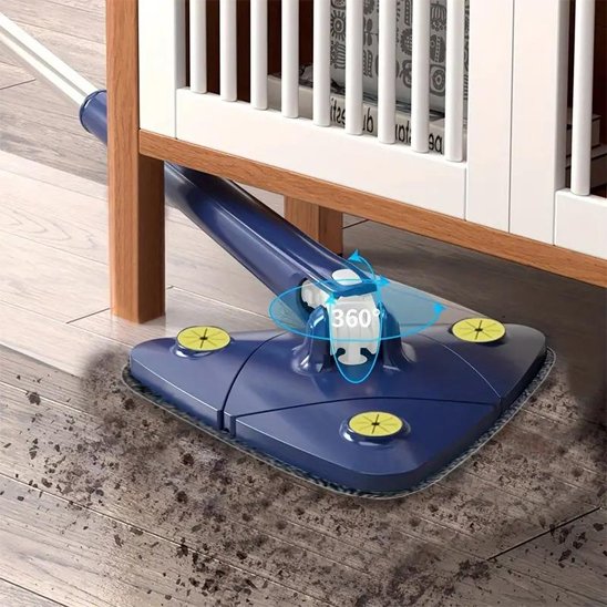  balai Serpillère ergonomique triangulaire nettoyage profond