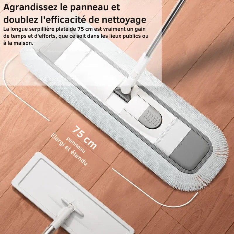 balai à frange microfibre luxueux