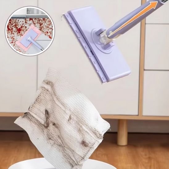 balai serpillère changement de chiffon instantané