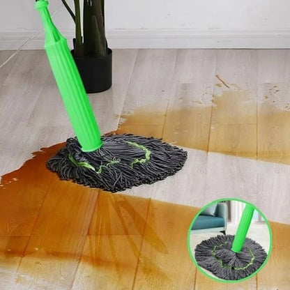 balai serpillière 55 cm tête rotative microfibre