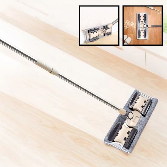 balai serpillière plate microfibre nettoyage intense