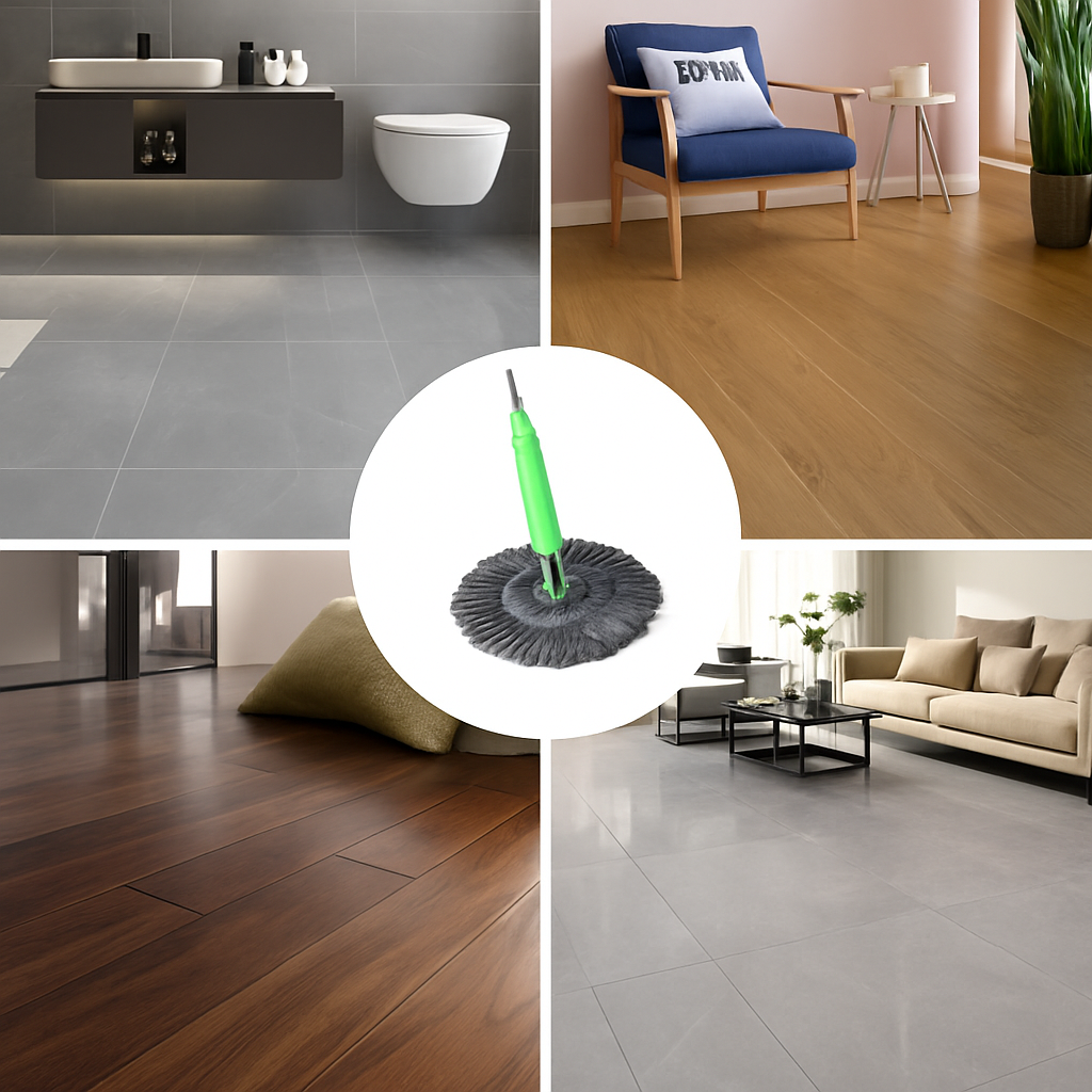 balai serpillière rotation 360 degrés nettoyage complet