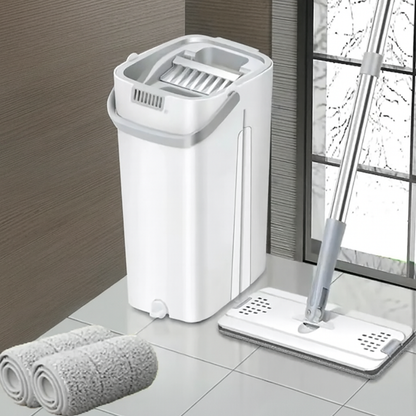 balais serpillière avec seau essorage automatique