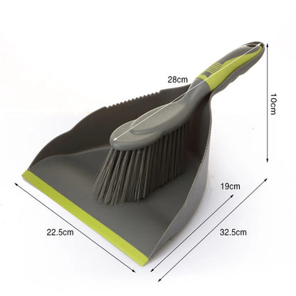balayette pelle avec bord en caoutchouc