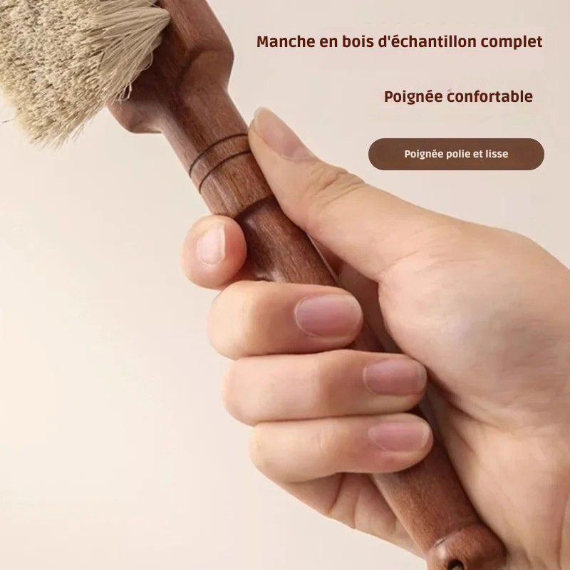 brosse main nettoyage textile vêtements draps