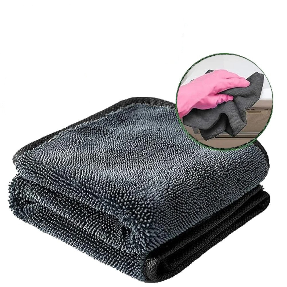 chiffon microfibre epais haute absorption nettoyage vitres