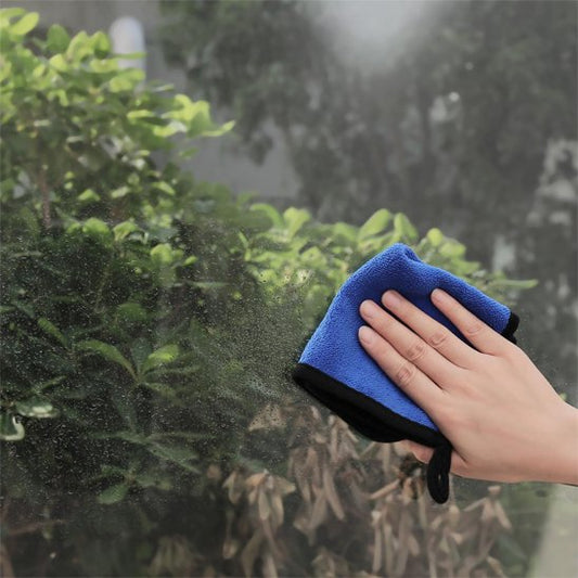 chiffon microfibre universel ultra absorbant bleu