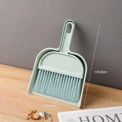 pelle et balayette portable pour surface délicate