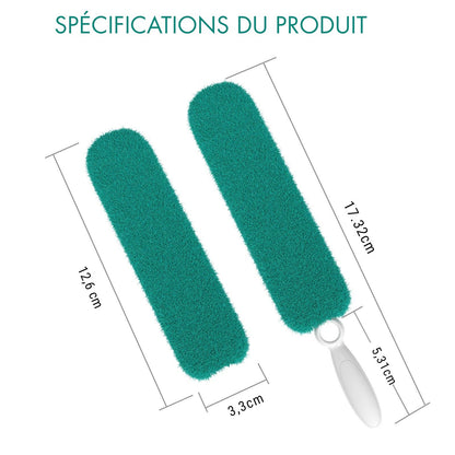 plumeau 2 en 1 pliable et reutilisable.