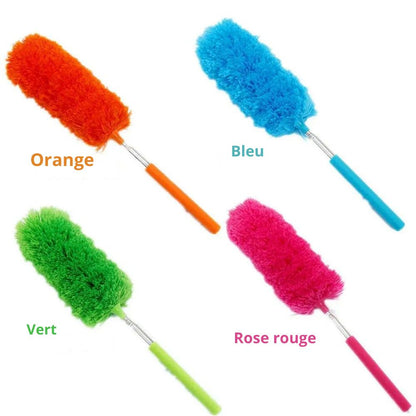 plumeau pour poussiere multicolore 4 couleurs.