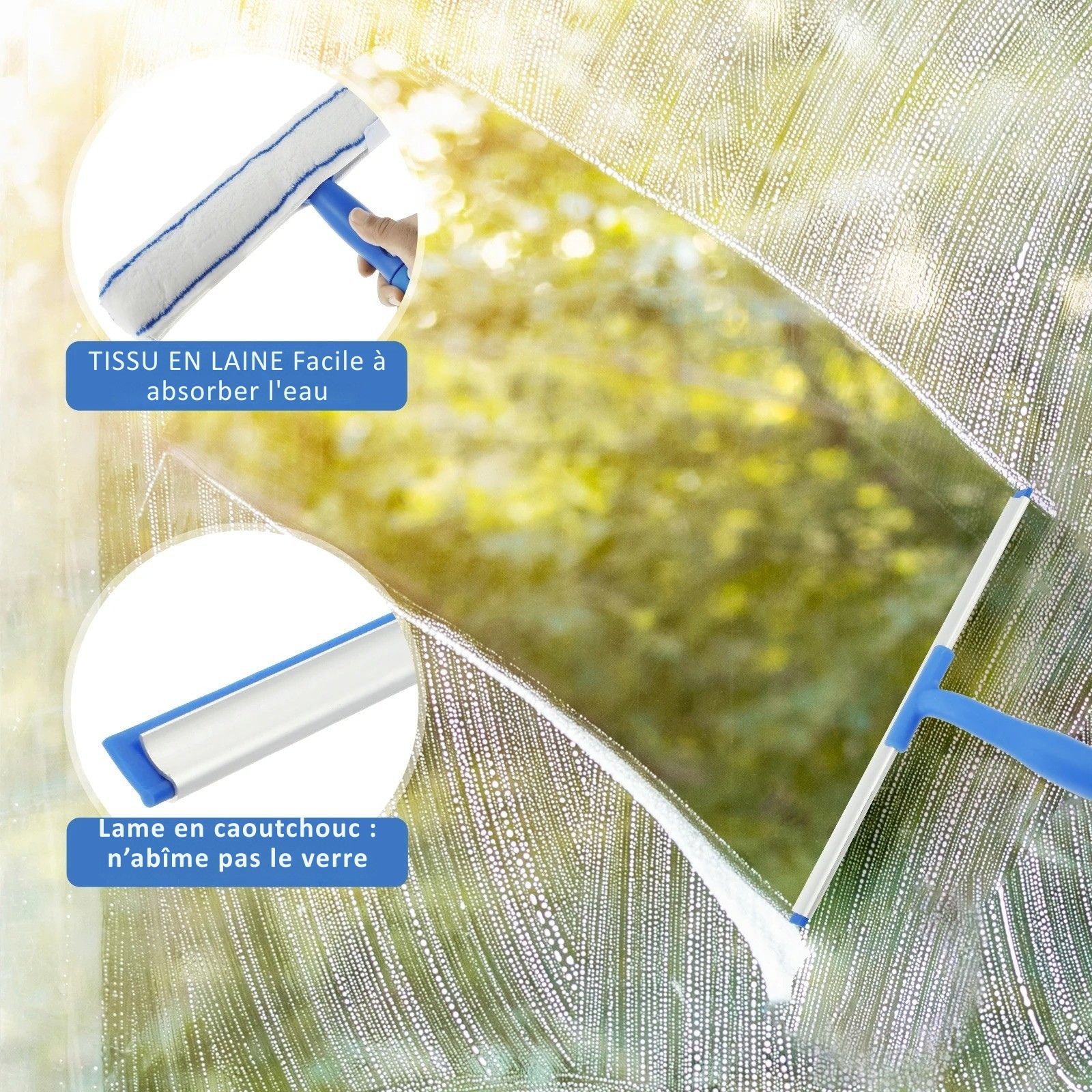 raclette vitre pack entretien complet baies vitrees et fenetres
